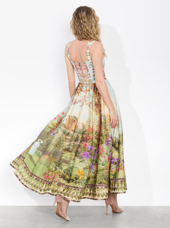 DUSK TO DAWN-GUINEVERE BUSTIER DRESS