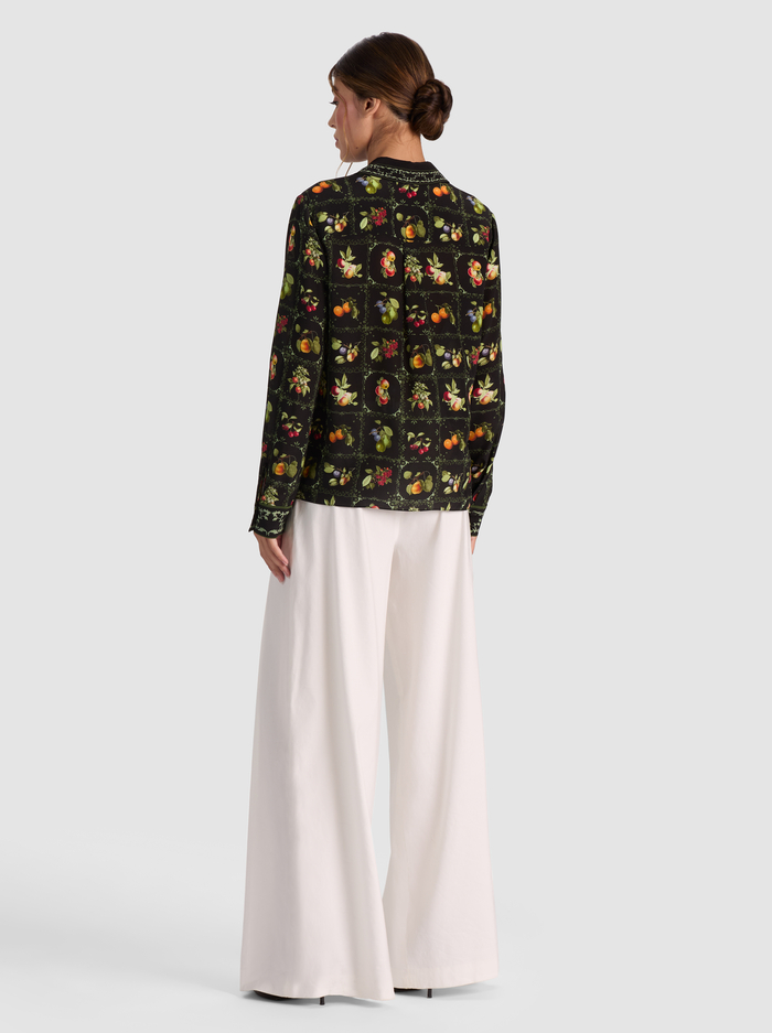 WILLA SILK BLOUSE - HARVEST image 2 - ALICE + OLIVIA