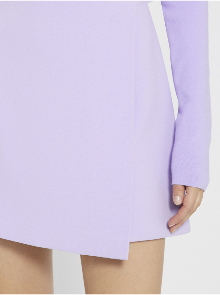 SHERILYN WRAP MINI SKIRT - LAVENDER image 3 - Alice And Olivia