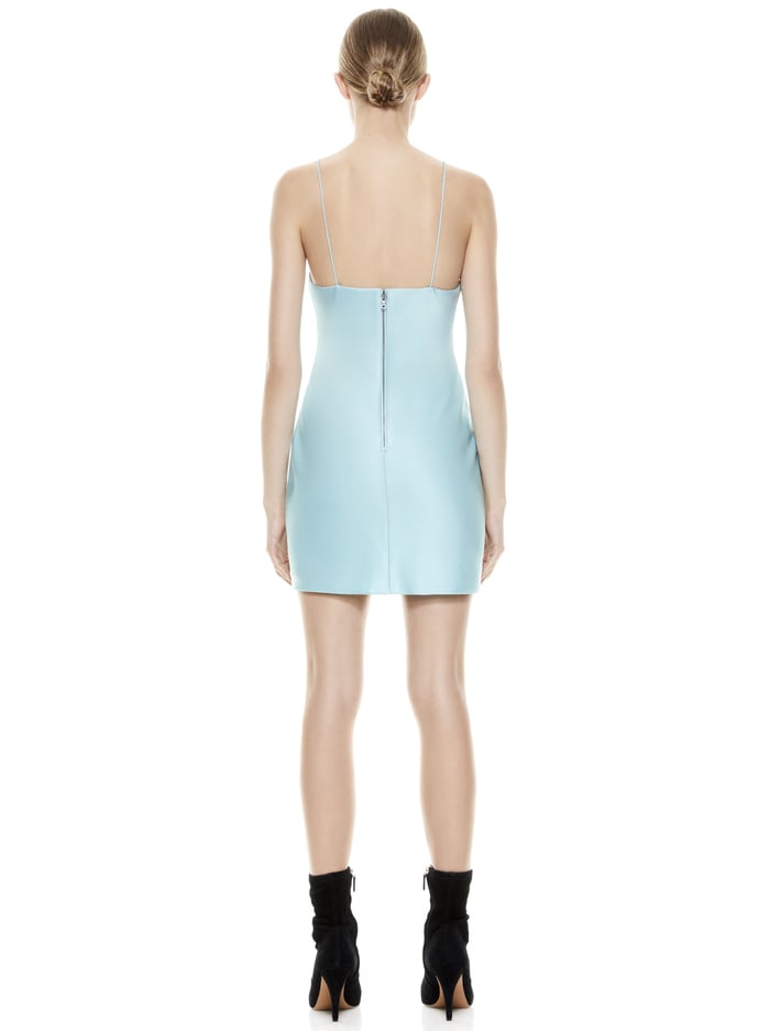 HARMONY SLIP DRESS - WATERFALL image 1 - Alice And Olivia