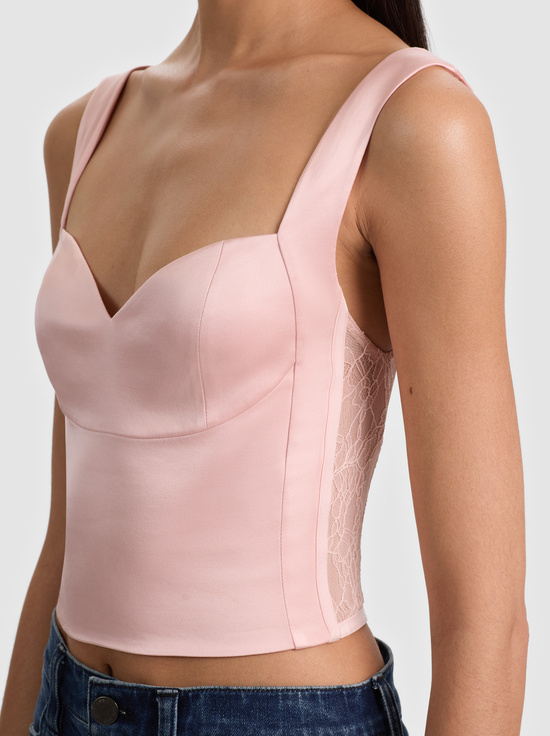 ENGLISH ROSE-EVE BUSTIER TOP