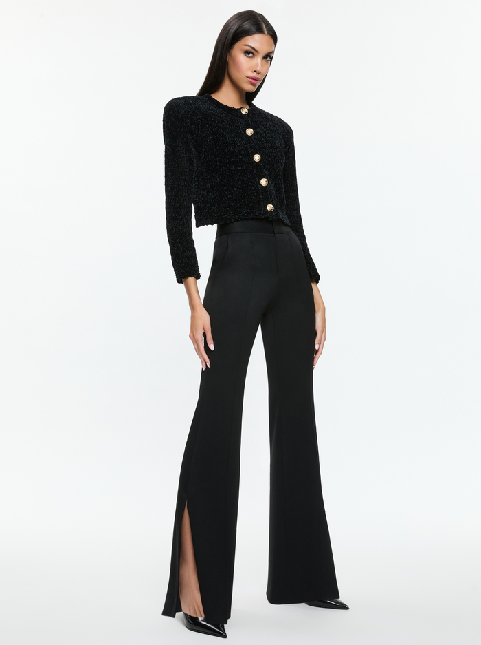BREANNA CARDIGAN - BLACK image 1 - Alice And Olivia