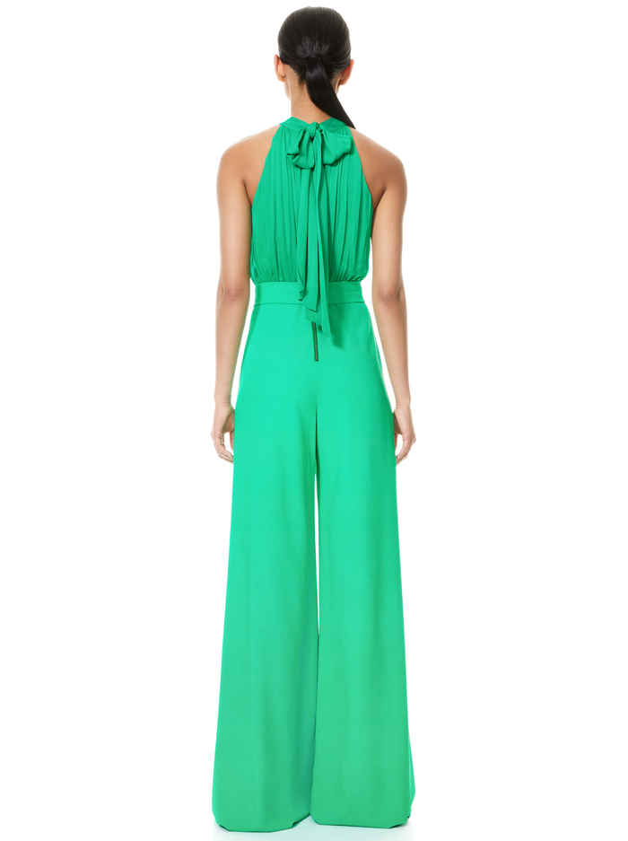 THELMA JUMPSUIT - MINT KELLY image 1 - ALICE + OLIVIA