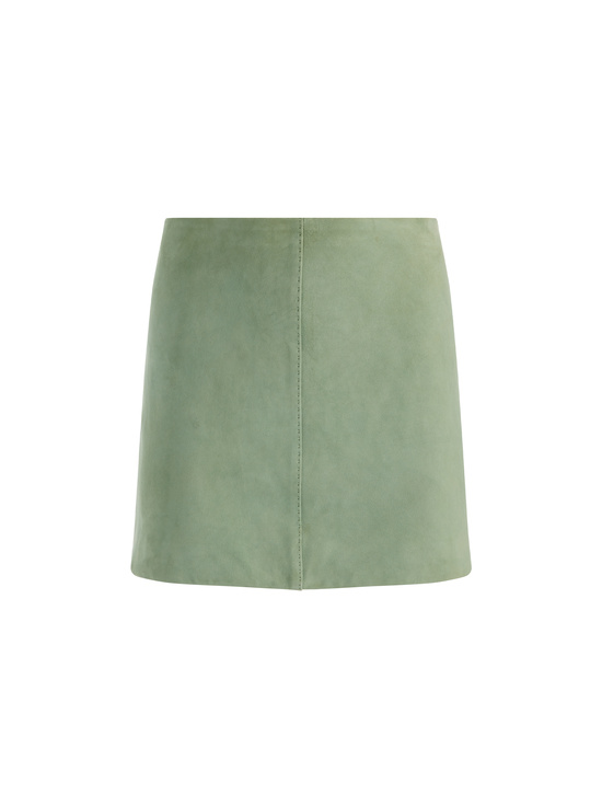 SAGE-RILEY SUEDE MINI SKIRT