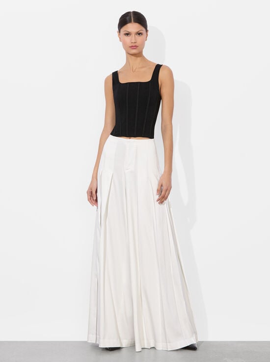 OFF WHITE-AINSLIE WIDE LEG PANT