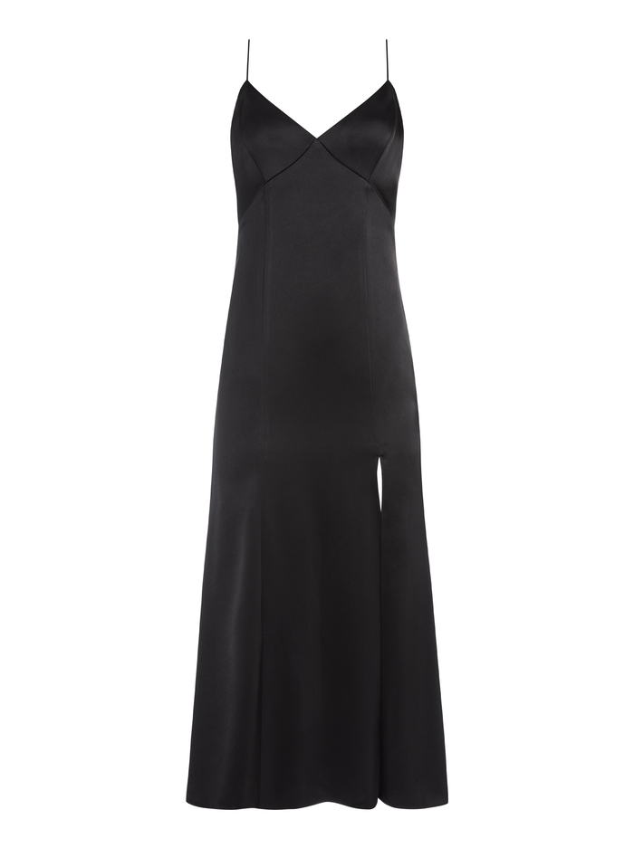JULIETTA MIDI SLIP DRESS - BLACK image 5 - Alice And Olivia