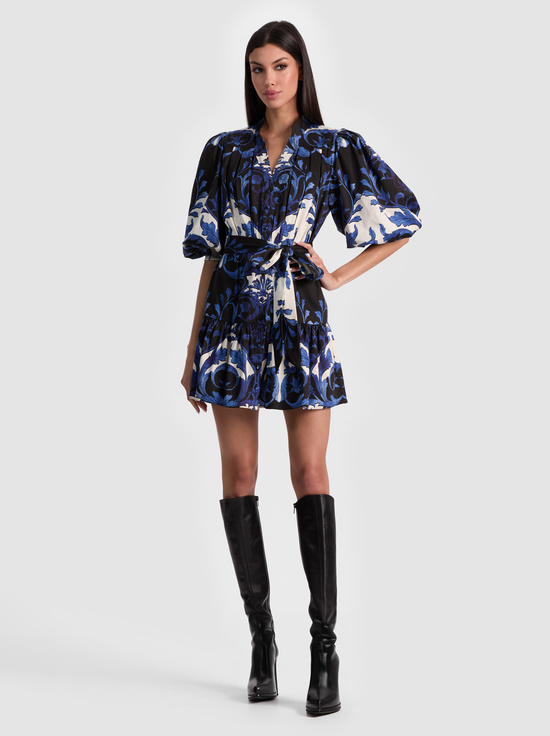 REGAL RETREAT-CORA MINI SHIRT DRESS