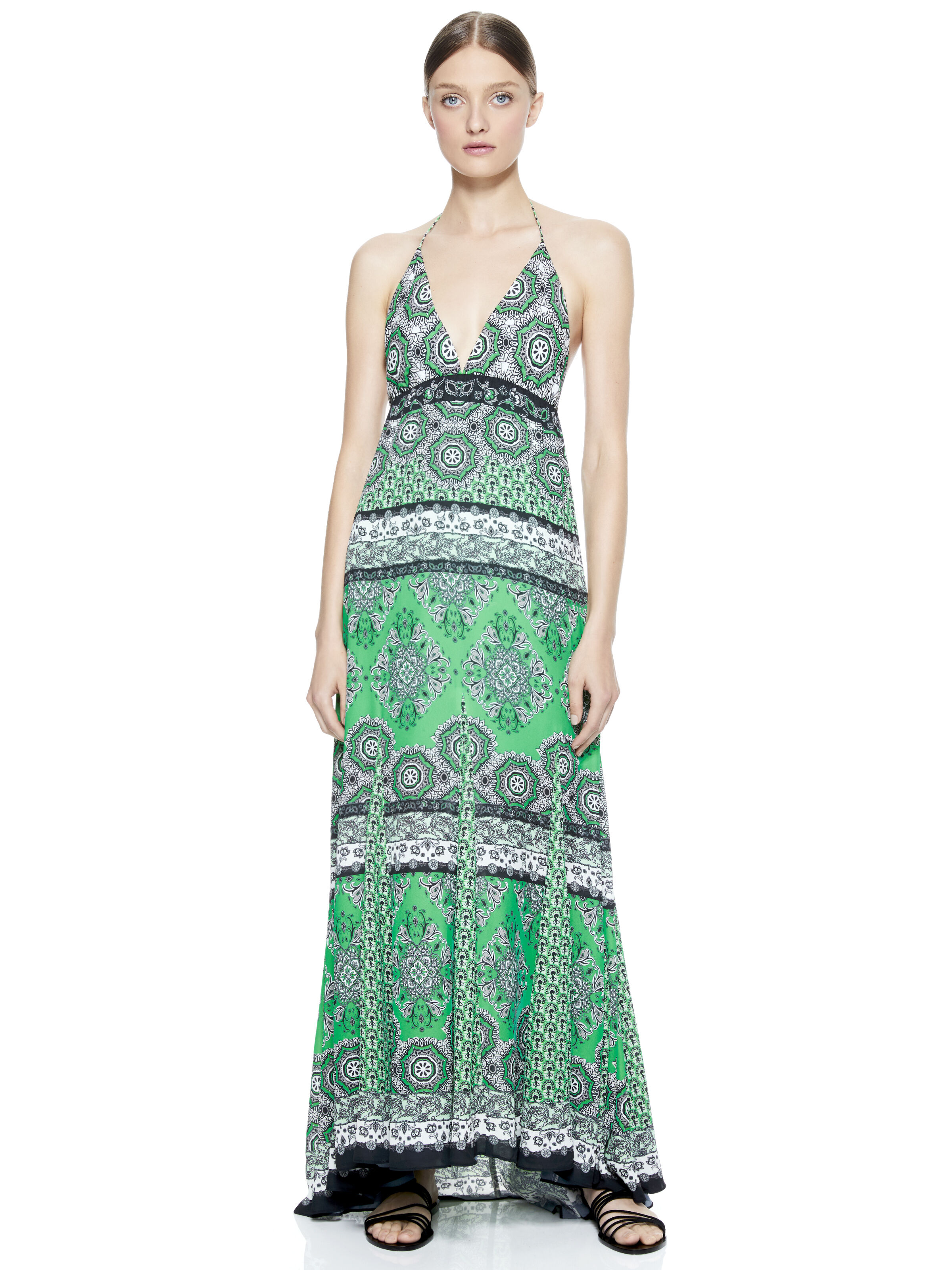 Alice and olivia halter dress