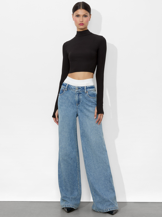 BLACK-DELAINA REVERSIBLE TOP