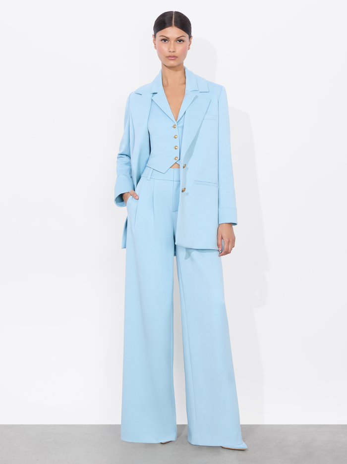 MARGOT BLAZER - MINERAL BLUE image 4 - Alice And Olivia