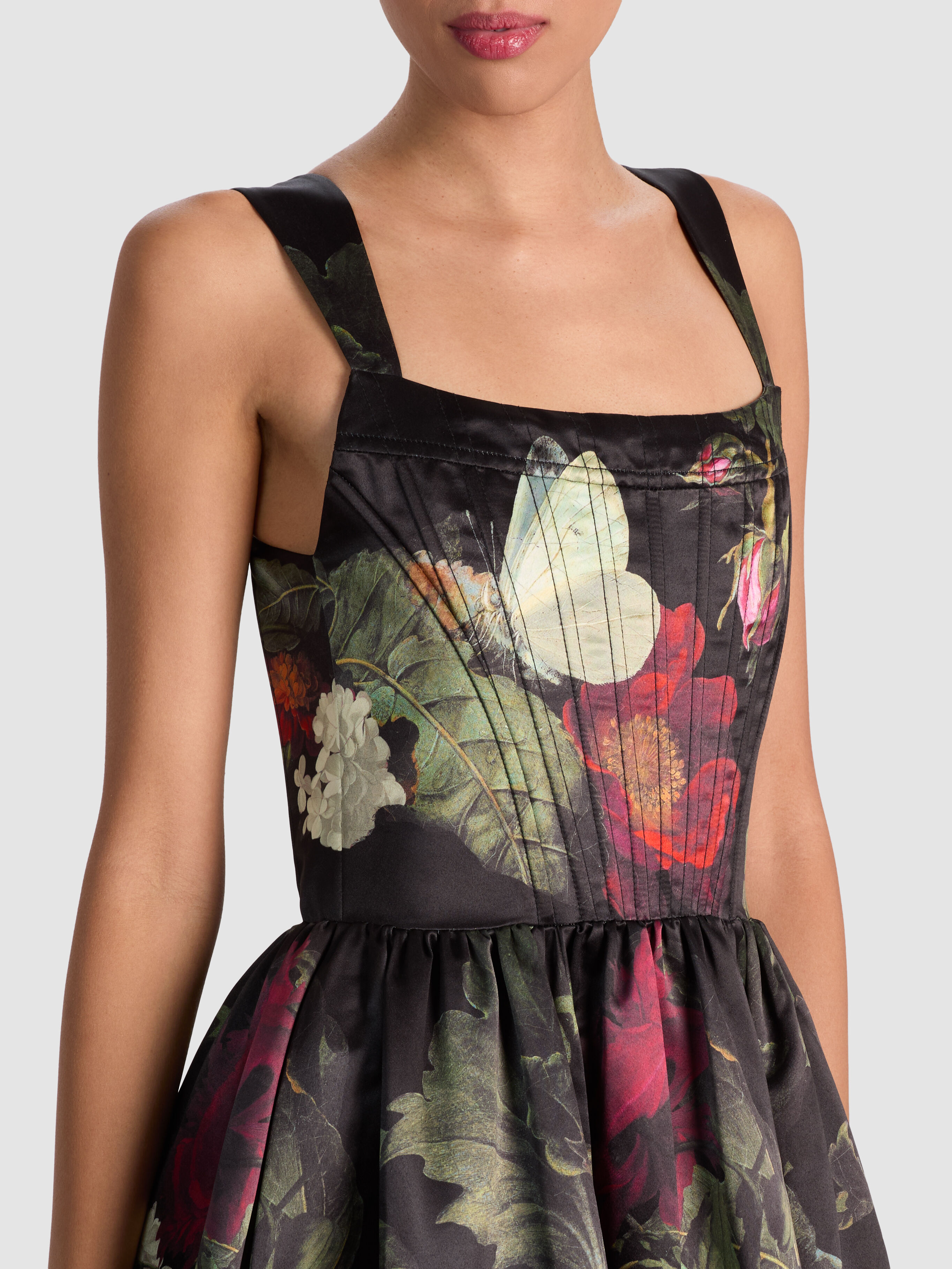 Velia Mini Dress In Multi | Alice + Olivia