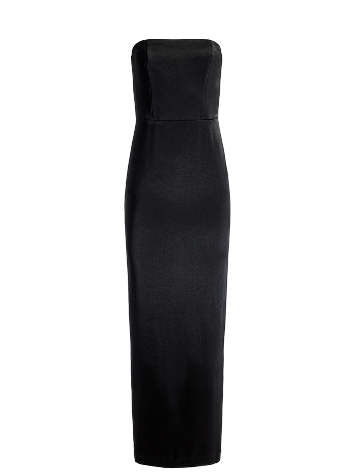 DOREEN STRAPLESS MAXI DRESS - BLACK image 5 - Alice And Olivia