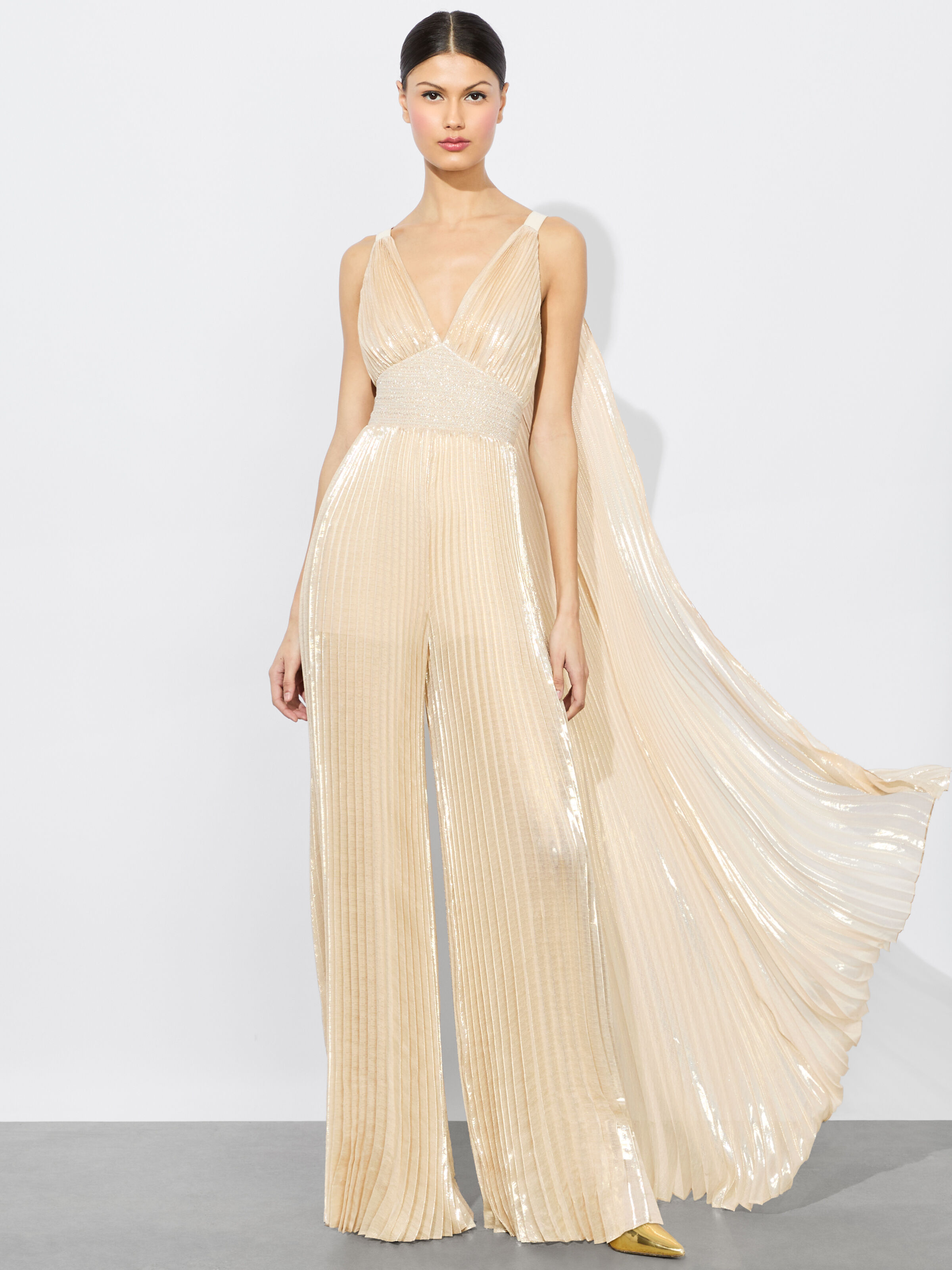 Maryann Tie Shoulder Mini Dress In Vintage Sugar | Alice +
