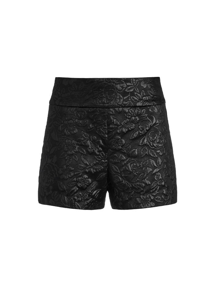 DONALD HIGH WAISTED SHORT - BLACK image 5 - Alice And Olivia
