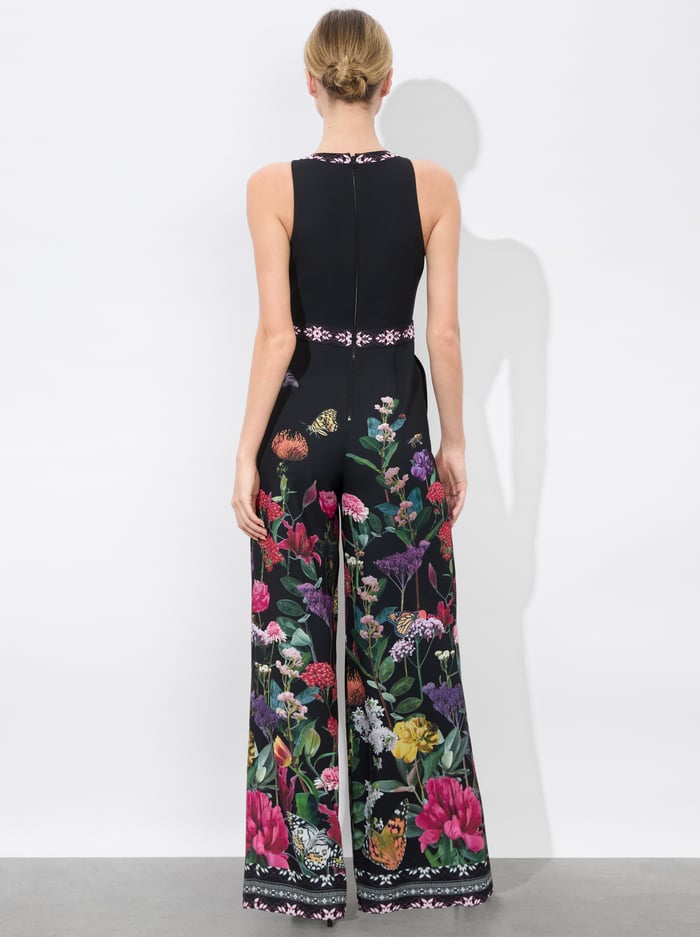 AUDRIE PLEATED JUMPSUIT - SECRET GARDEN image 2 - Alice And Olivia