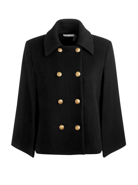 BLACK-REYNALDA MINI CAPE