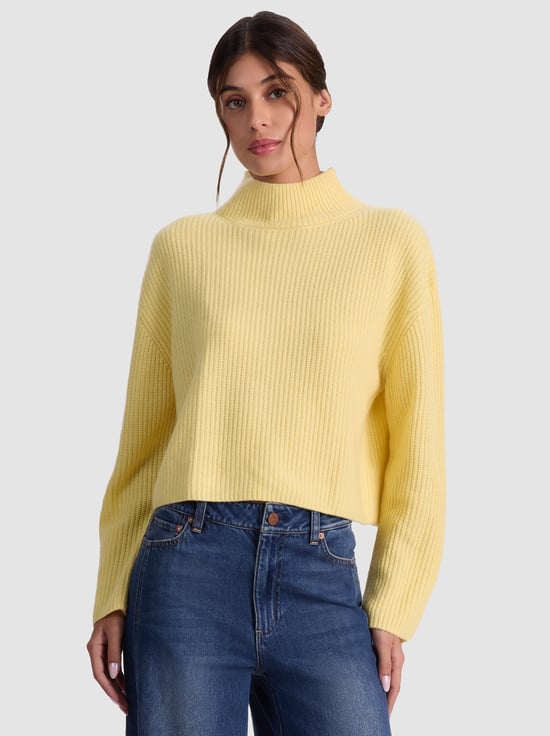 BUTTER-NANCE RIBBED TURTLENECK