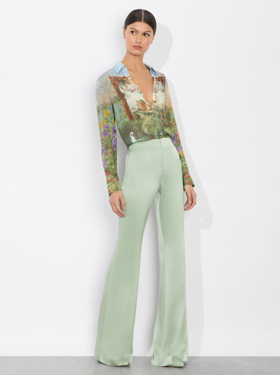 DUSK TO DAWN-ELOISE BUTTON DOWN BLOUSE