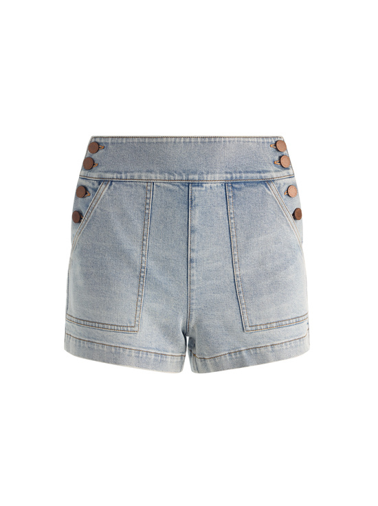 ROCKSTAR BLUE-DONALD JEAN SHORT