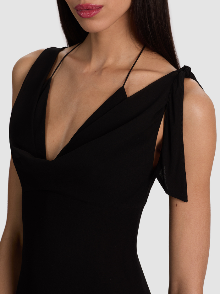 ABIGAIL BIKINI MIDI DRESS - BLACK image 1 - ALICE + OLIVIA