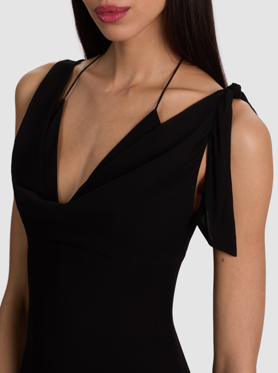 BLACK-ABIGAIL BIKINI MIDI DRESS