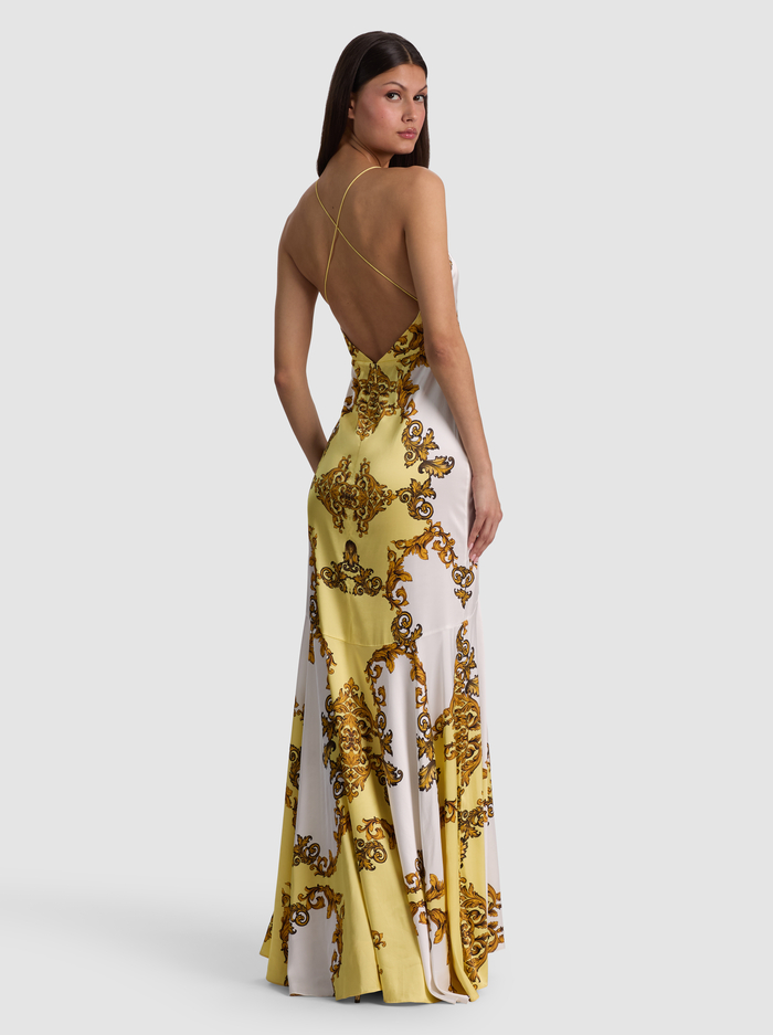 MILTA MERMAID SLIP DRESS - GOLDEN COAST image 2 - ALICE + OLIVIA