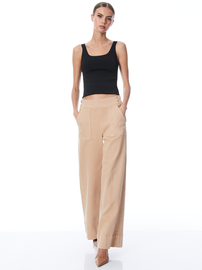 DONALD JEAN - ALMOND image 4 - Alice And Olivia