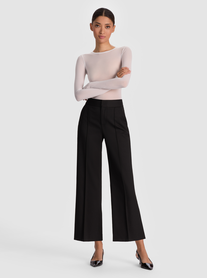 DYLAN CROPPED TROUSER - BLACK image 4 - Alice And Olivia