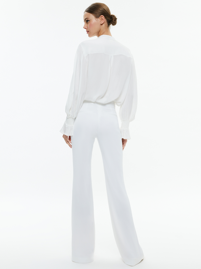 ONICA COLLARED BLOUSE - OFF WHITE image 2 - Alice And Olivia