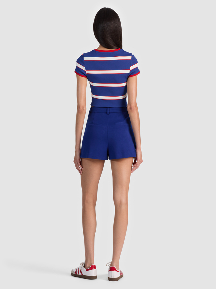 CONRY PLEATED SHORT - TWILIGHT BLUE image 2 - ALICE + OLIVIA
