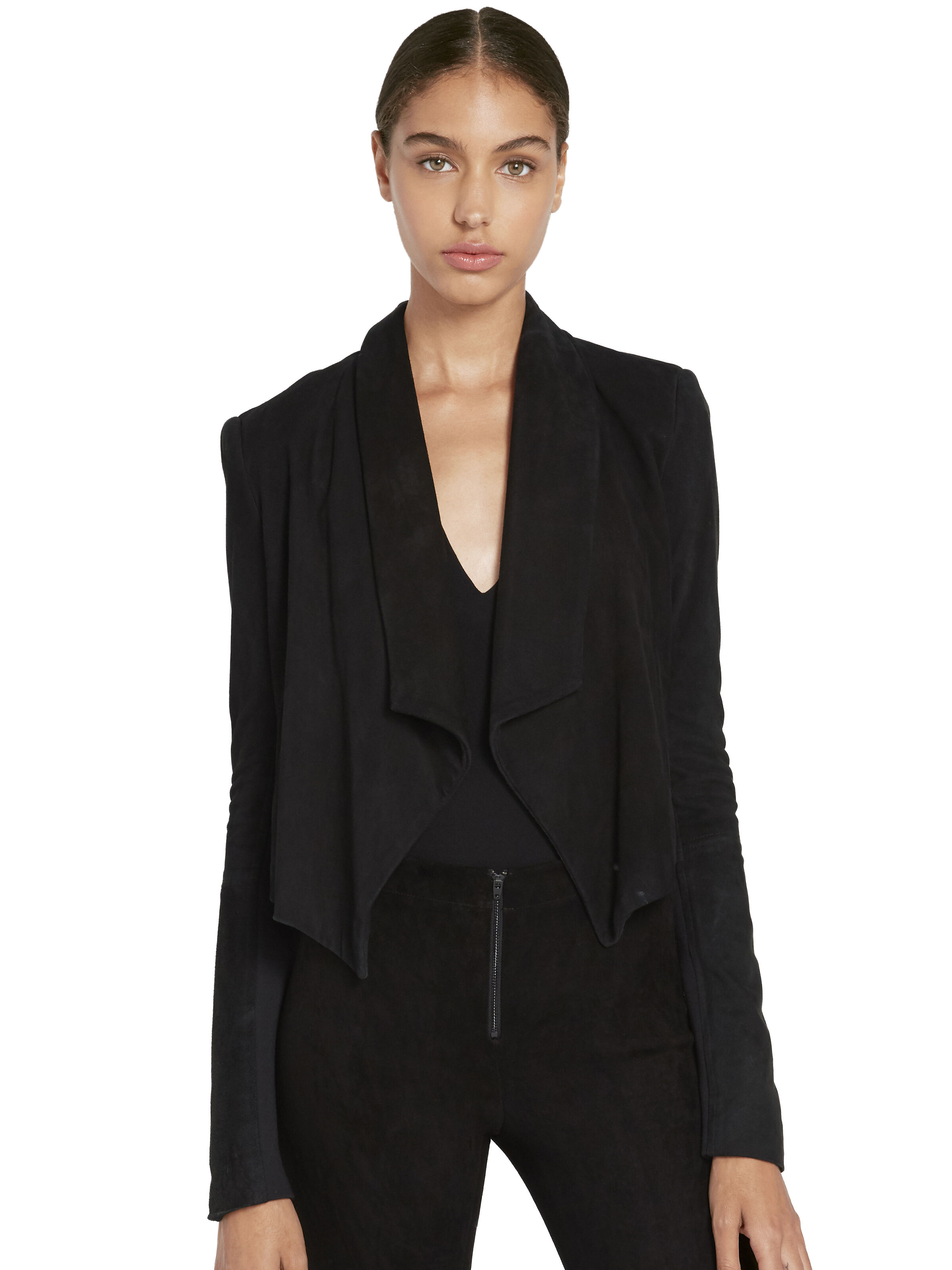 Alice and olivia harvey suede jacket 2025