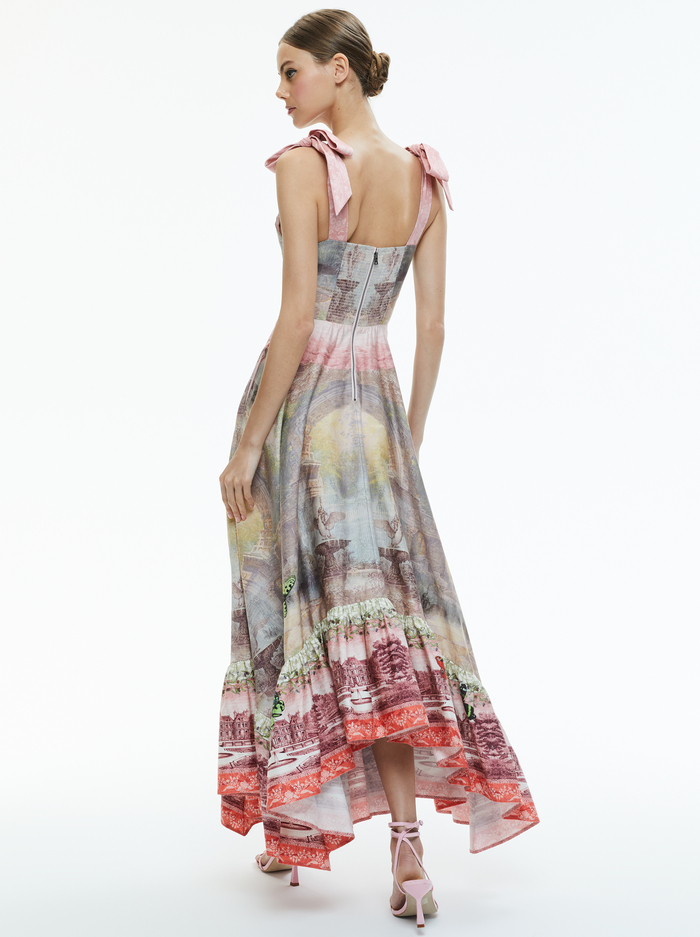 ROSALEE MAXI DRESS - VERSAILLES image 2 - Alice And Olivia