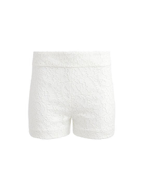 OFF WHITE-DUNN LACE SHORT
