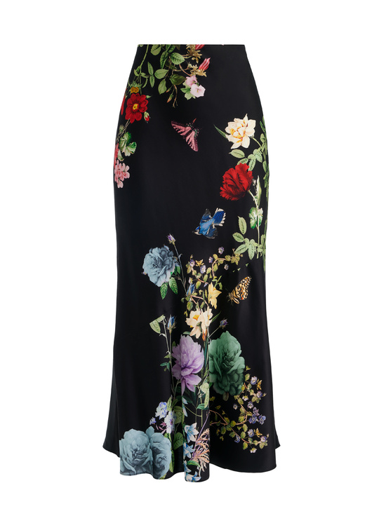 VENUS FLORAL-TERESE SLIP SKIRT