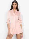 WILLA TIE - PINK BLOOM