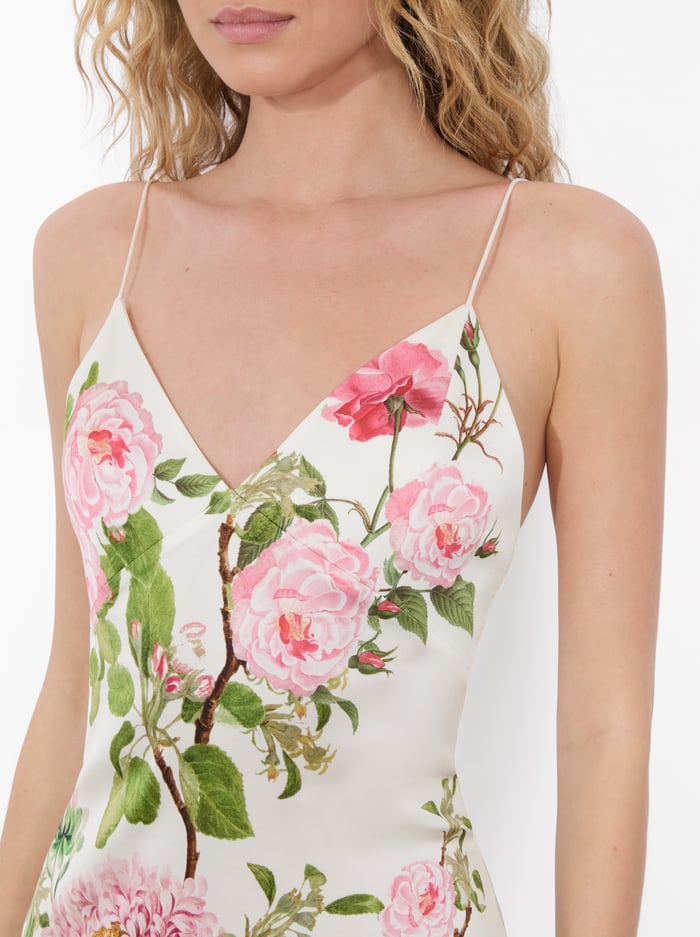 JULIETTA CUTAWAY LACE SLIP DRESS - ROSE WHISPER image 3 - Alice And Olivia