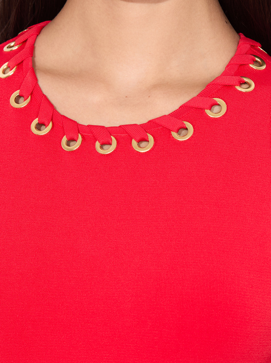 BRIGHT RUBY-HEIDI GROMMET TANK