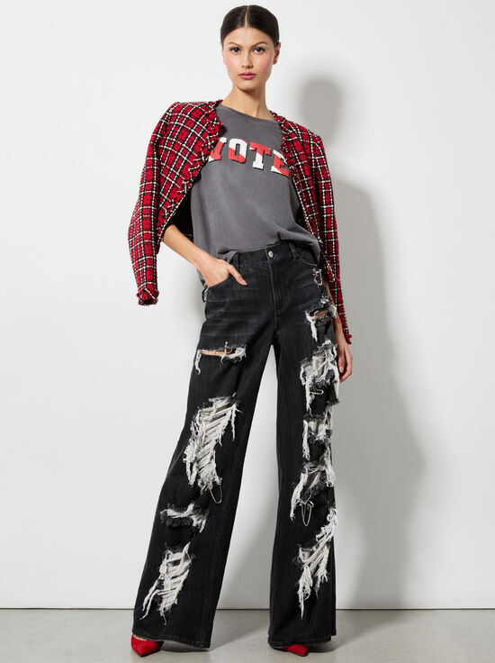 UNITED-A+O X I AM A VOTER® EVAN OVERSIZED TEE