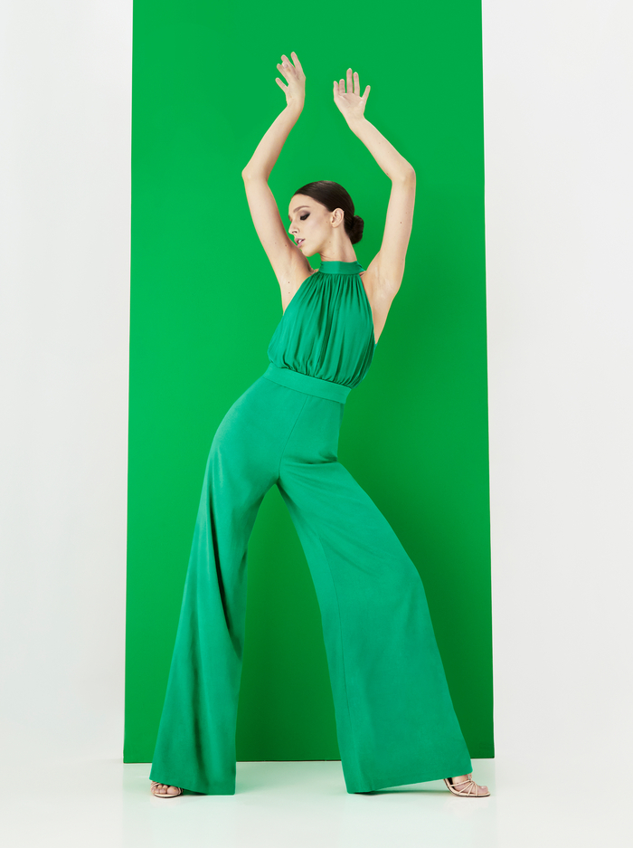 THELMA JUMPSUIT - MINT KELLY image 6 - ALICE + OLIVIA