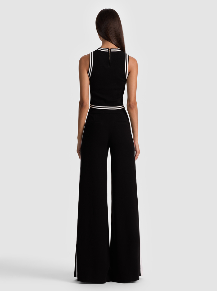 AMITY TANK - BLACK MULTI image 2 - Alice And Olivia