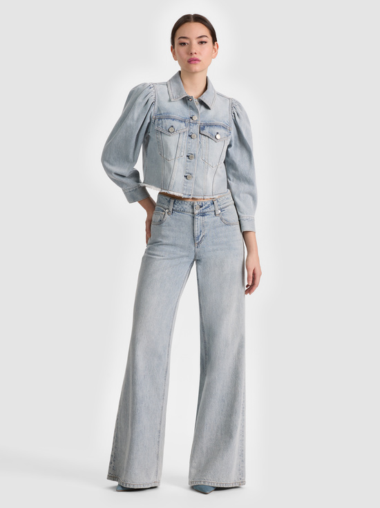 ROCKSTAR BLUE-LANA DENIM JACKET