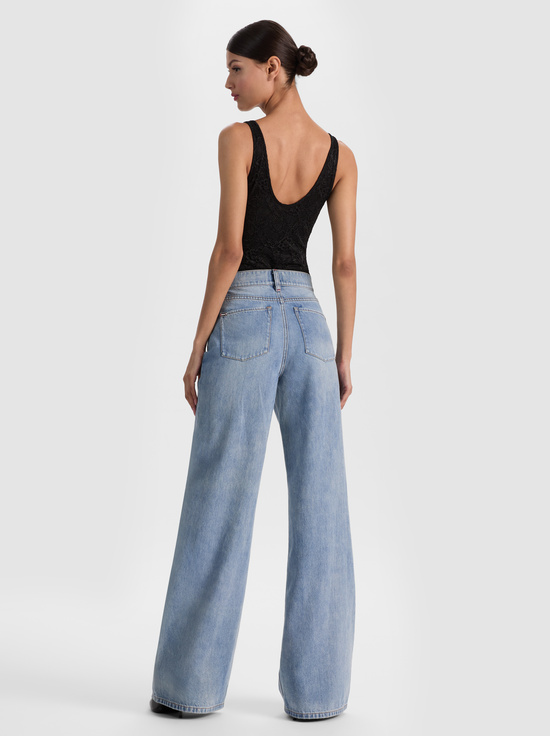 BLACK-ANNIKA LACE BODYSUIT