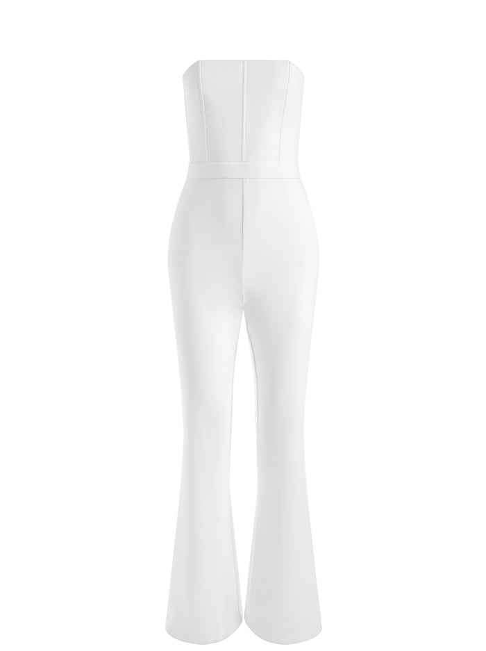 LAVERA JUMPSUIT - OFF WHITE image 5 - Alice And Olivia