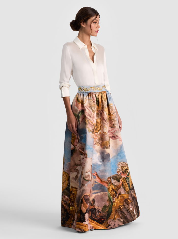 TINA EMBELLISHED BALLGOWN SKIRT - RENAISSANCE FAIR image 4 - Alice And Olivia