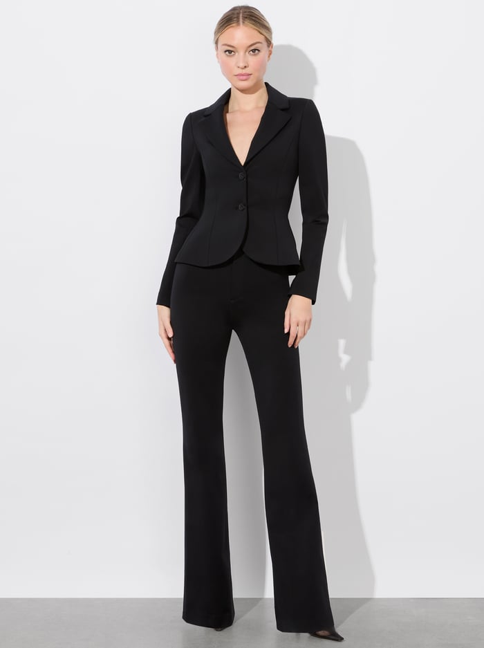 IANA SCULPTED BLAZER - BLACK image 1 - Alice And Olivia