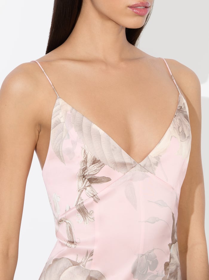 JULIETTA MIDI SLIP DRESS - MEADOW LARGE image 1 - Alice And Olivia