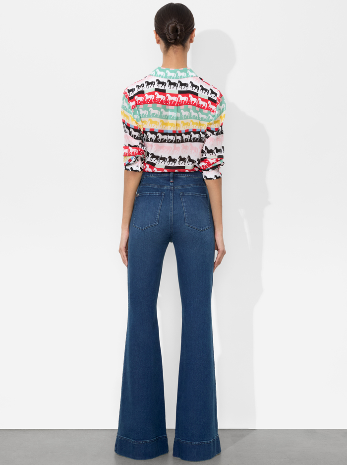 WILLA SILK BLOUSE - STALLION image 2 - Alice And Olivia