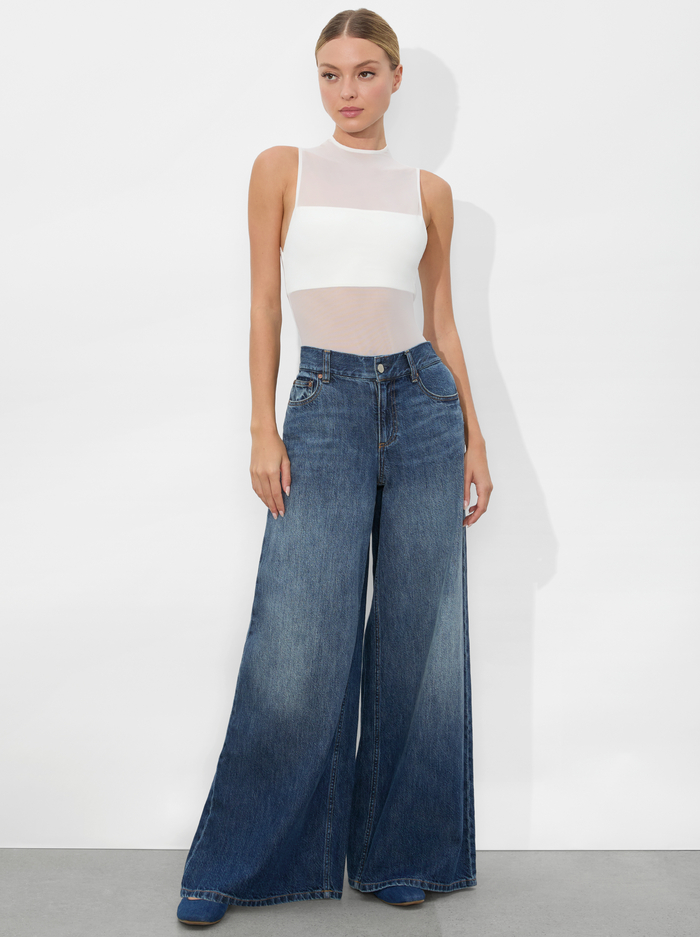 BRANSON JEAN - DARBY VINTAGE BLUE image 1 - Alice And Olivia