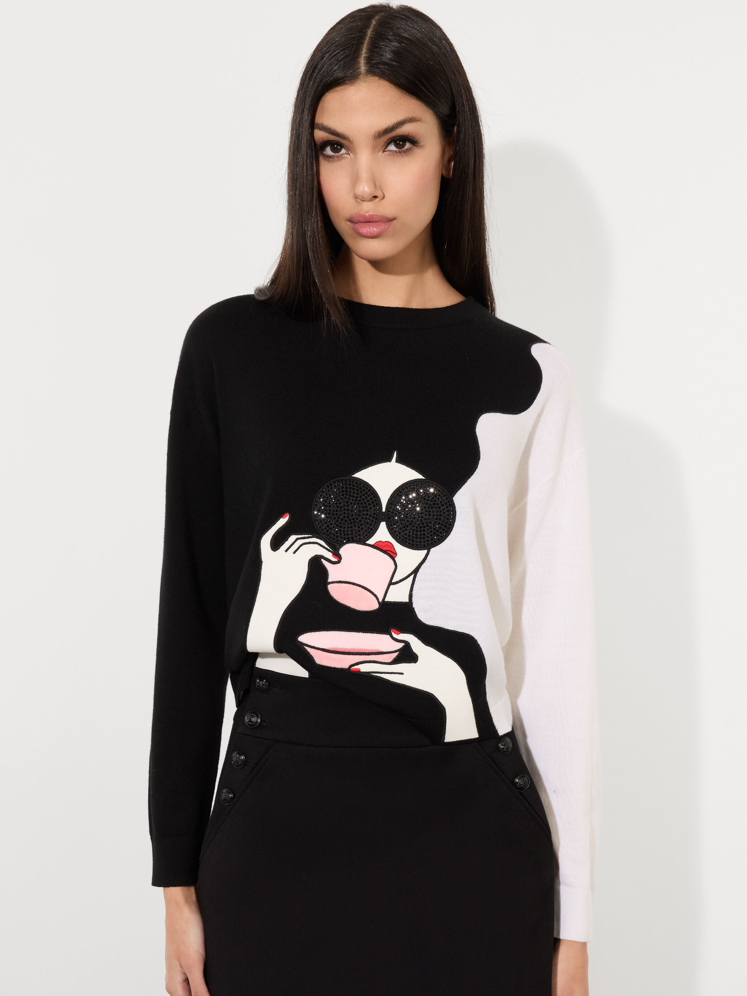 Alice+Olivia■Winona Staceface■プルオーバー CC410533730C911_01.jpg?sw=550