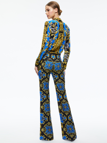 REGAL ROMANCE SAPPHIRE-TEENY FIT FLARE BOOTCUT PANT